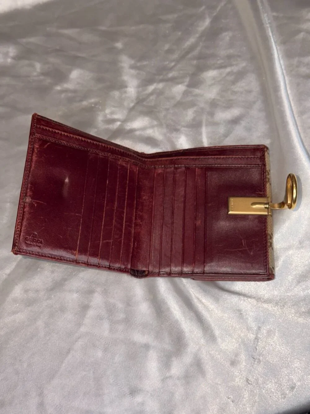 Gucci Vintage GG Monogram Bifold Wallet